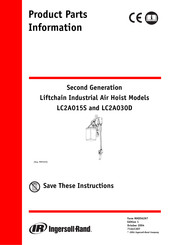 Ingersoll-Rand LC2A015S Product Information