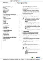 ebm-papst W4D300-CS34-30 Operating Instructions Manual