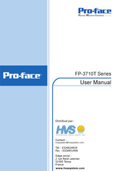 Pro-face FP-3710T Series User Manual