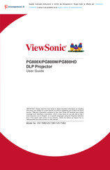 ViewSonic PG800HD User Manual