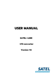 Satel i-LINK 100 User Manual