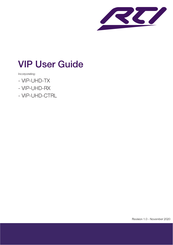 RTI VIP-UHD-CTRL User Manual