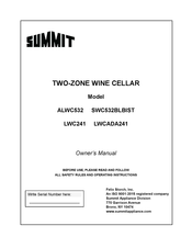 Summit ALWC532 Owner's Manual
