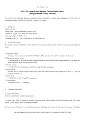 BANGGOOD ECL-132 Manual