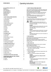 ebm-papst K3G450-AQ06-04 Operating Instructions Manual