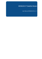 Newtec MDM2200 User Manual