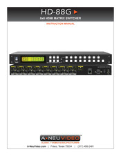 A-Neuvideo HD-88G Instruction Manual