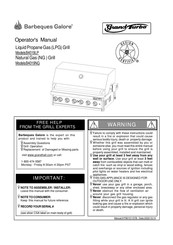 Barbeques Galore Grand Turbo B4019LP Operator's Manual