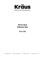 Kraus KCA-1200 Installation Manual