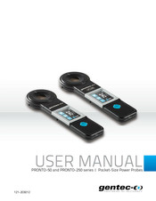 Gentec-EO PRONTO-250-PLUS User Manual