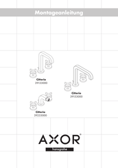 Hans Grohe Axor Citterio 39153000 Quick Start Manual