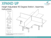 Openplan Systems XPAND UP Assembly Instructions Manual