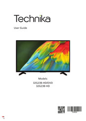 Technika 32G23B-HD/DVD User Manual