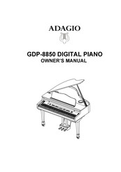 Adagio GDP-8850 Owner's Manual