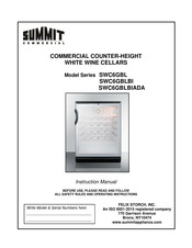Summit Commercial SWC6GBLBIADA Series Instruction Manual