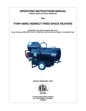 Flagro FVNP-400RC Operating Instructions Manual