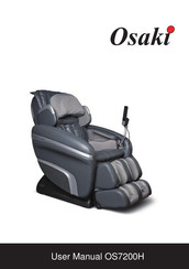 Osaki OS-7200H Pinnacle User Manual