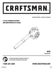 Craftsman B210 Operator's Manual