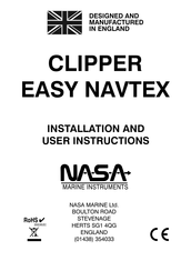 NASA EASY NAVTEX Installation And User Instructions Manual