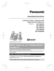 Panasonic KX-TGF570 Series Operating Instructions Manual