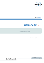 Bruker BioSpin NMR CASE Troubleshooting Manual