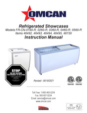 Omcan FR-CN-0160-R Instruction Manual