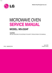 LG MS-2324F Service Manual