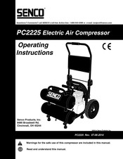 Senco PC2225 Operating Instructions Manual
