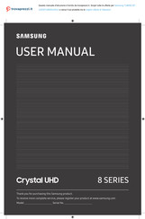 Samsung UE43TU8507 User Manual
