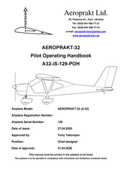 AEROPRAKT A32-iS-129-POH Pilot Operating Handbook