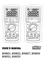 Brymen BM822 User Manual