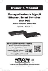 Tripp Lite NGS8C2POE Owner's Manual