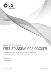 LG LF98105SB Owner's Manual
