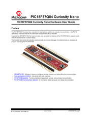 Microchip Technology PIC18F57Q84 Curiosity Nano Hardware User's Manual