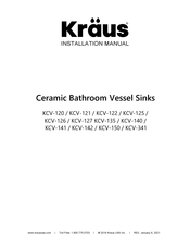 Kraus KCV-127 Installation Manual