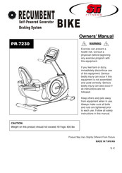 STI FITNESS PR-7230 Owner's Manual