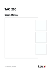 t.a.c. TAC 200 User Manual