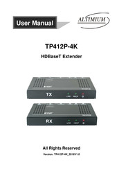 Altimium TP412P-4K User Manual