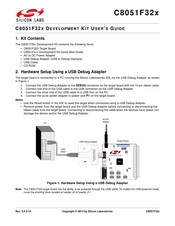 Silicon Laboratories C8051F32x User Manual