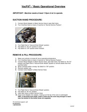 FLO-DYNAMICS VacFill3+ Basic Operational Overview