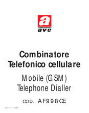 AVE AF998CE Manual