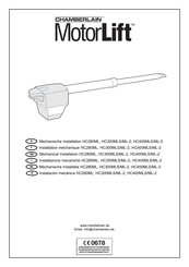 Chamberlain Motorlift HC300ML-2 Mechanical Installation