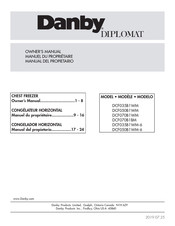Danby DIPLOMAT DCF070B1WM Owner's Manual