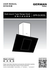 German Pool GPR-DL900L User Manual