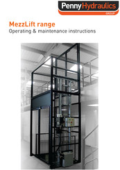 Penny Hydraulics MezzLift Series Operating & Maintenance Instructions