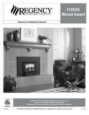 Regency I1203S Owners & Installation Manual