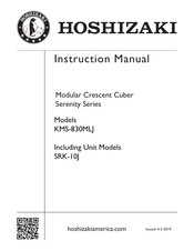 Hoshizaki KMS-830MLJ Instruction Manual