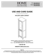 Home Decorators Collection WLMOH2367 946 2000 800 Use And Care Manual