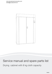 Group Dynamics TS 92 Service Manual And Spare Parts List