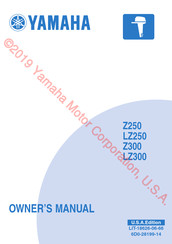 Yamaha Z250 Owner's Manual